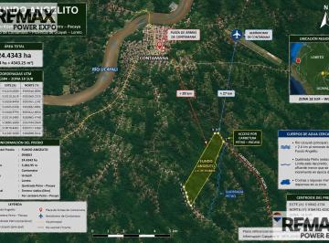 Se Vende Fundo Algelito Terreno Agrícola y Ecoturístico con Alto Potencial de Valorización de 25 Hec