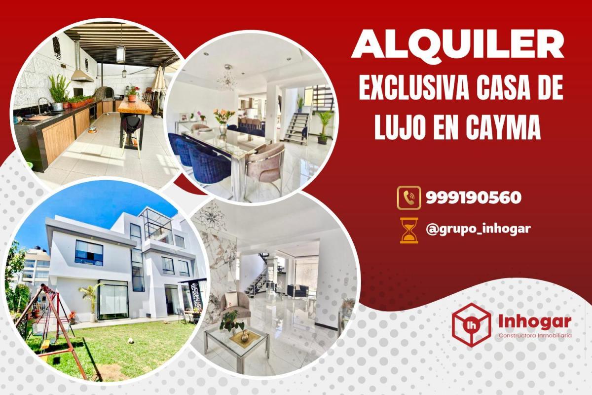 Exclusiva Casa de Lujo Para Familias Que Busquen El Confort y Seguridad Cayma