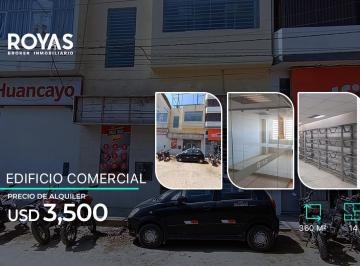 Alquiler de Edificio Comercial en Zona Estratégica de Alto Flujo en Moshoqueque - José Leonardo Ortiz