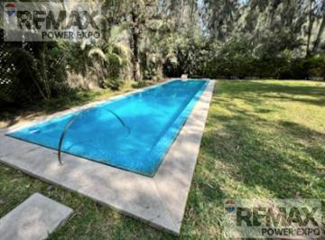 Alquiler de Casa de Campo Amoblada | Terraza con Piscina y Bbq, Chimenea y 5 Habitaciones