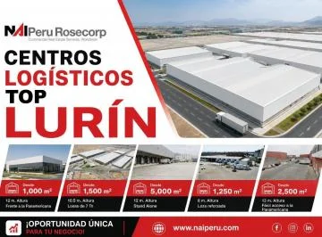 Almacen Industrial 1000 m² - Lurín