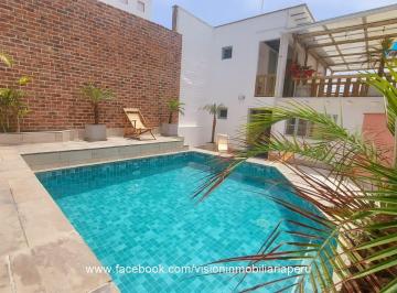 Espectacular Villa Estilo Mykonos en San Bartolo | 28 Personas | Piscina & Fogata