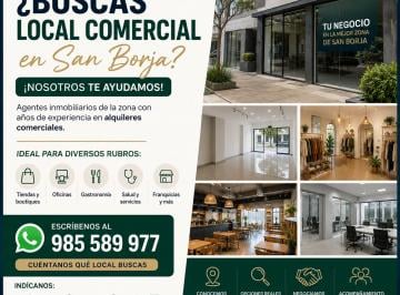 Locales Comerciales en San Borja