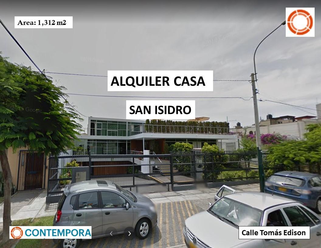 Alquiler Casa Calle Tomas Edison - San Isidro - 1, 300 m²