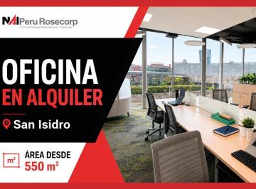 Oficinas en Alquiler - 480 m² - San Isidro