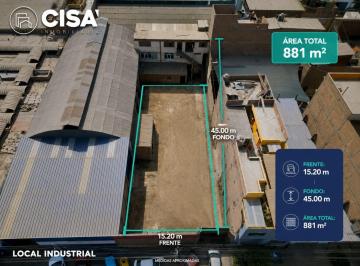 Alquiler de Almacén Industrial 881 m² | Trifásica | Altura 7 m | San Juan de Lurigancho