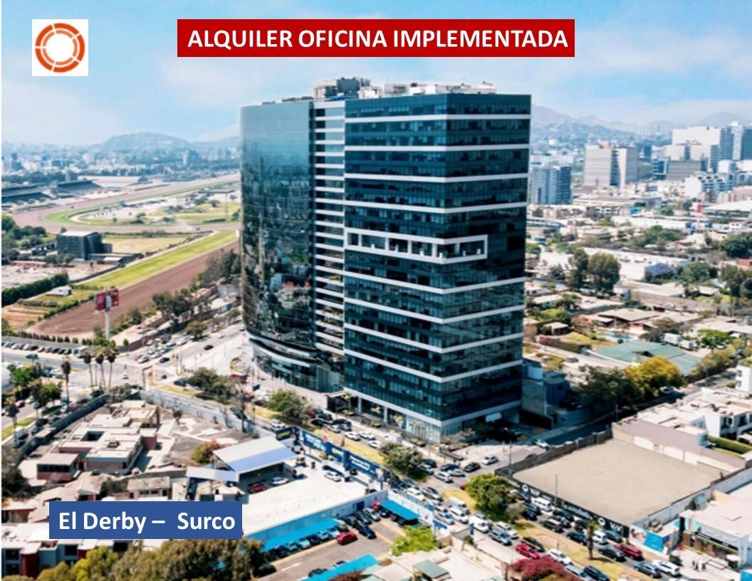 Alquiler Oficinas Implementadas - Av. El Derby - 27oo m² - Surco