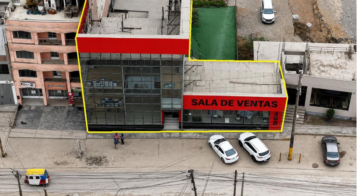 Vendo Estratégico Edificio Comercial de 3 Niveles en Santa Clara: Ate