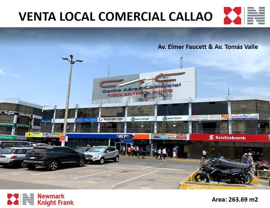 Venta Local Centro Aereo Comercial Av. Faucett Callao 263 m²
