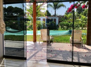 Venta de Casa de Campo Chincha Baja Condominio Rio Seco - 1, 000 m² 3dorm Piscina Terrazas Huerto