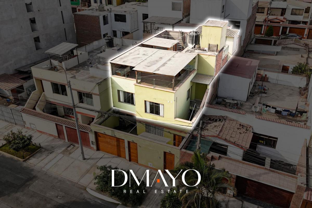 Venta de 2do y 3er Piso de Casa en Santa Leonor, Chorrillos. 250 m²