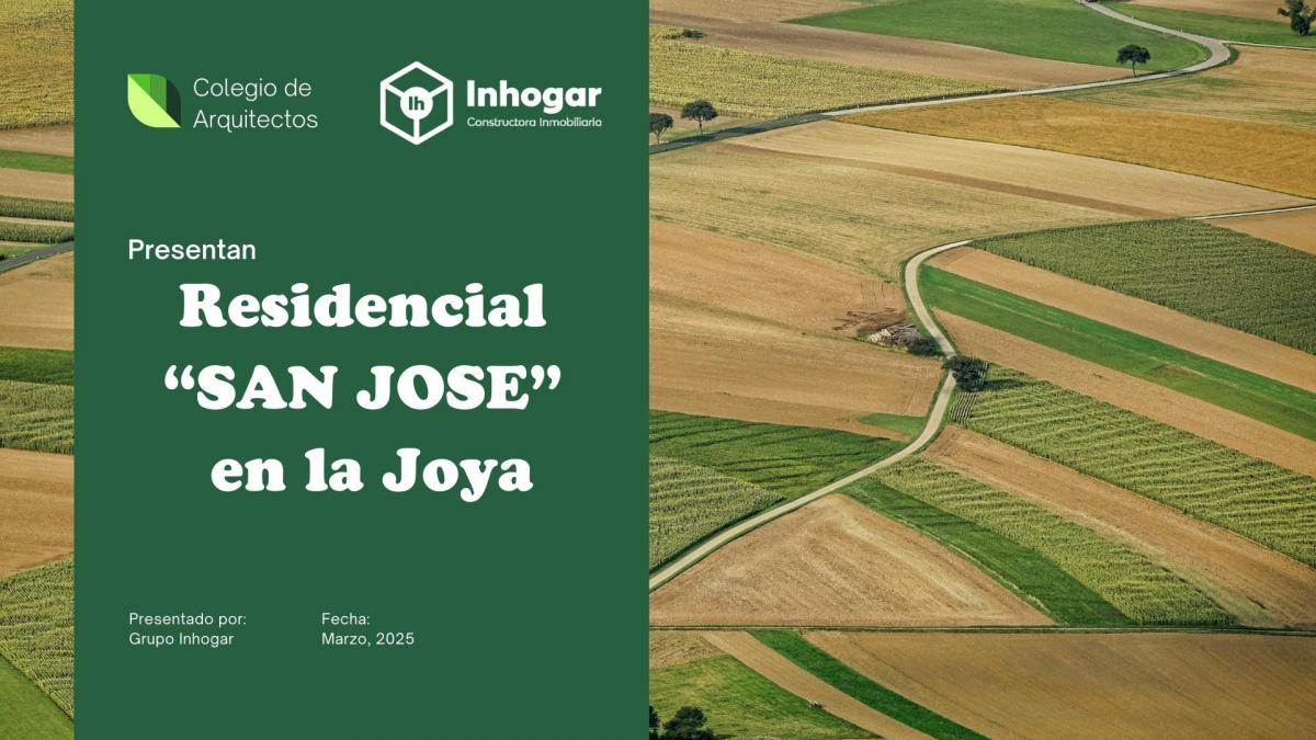 Terrenos a La Venta en "Residencial San Jose" en El Corazon de La Joya