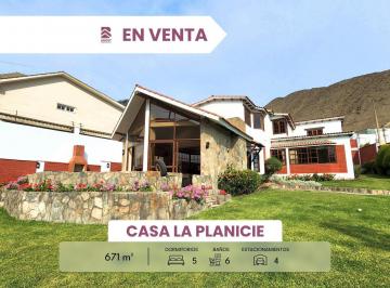 Venta Casa - Calle Rincón Cdra. 1 - La Planicie La Molina