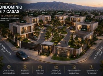 Casa Como Terreno Venta La Molina, 2592 m². Ideal Proyecto Inmobiliario, Proyecto Condominio