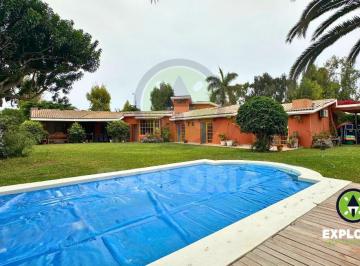 Vendo Casa con Piscina, 4 Dormitorios 1250 m² en Paso Chico Lurin