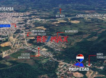 Venta Casa Campestre a m de Los Baños Termales en Moyobamba 10, 230 m² de Terreno
