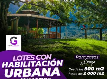 Lote Para Casa de Campo en Oxapampa Desde 500 m²