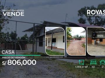 Entidad Financiera Vende Amplia Casa en Soritor - Moyobamba - 1155