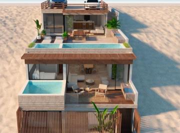 Vivienda en Primera Fila, Playa Caballeros Punta Hermosa con Piscina E Insuperable Vista Al Mar!