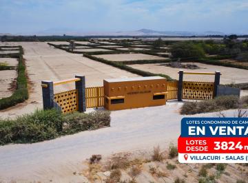 Lotes en Condominio de Campo en Venta - Villacuri (Ica)