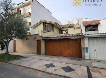 Casa Frente a Parque en San Borja – 348 m² en Zona Exclusiva Cerca Al Pentagonito