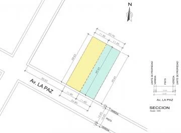 888.88 m² en Excelente Ubicación Para Desarrollo Inmobiliario - Av. La Paz