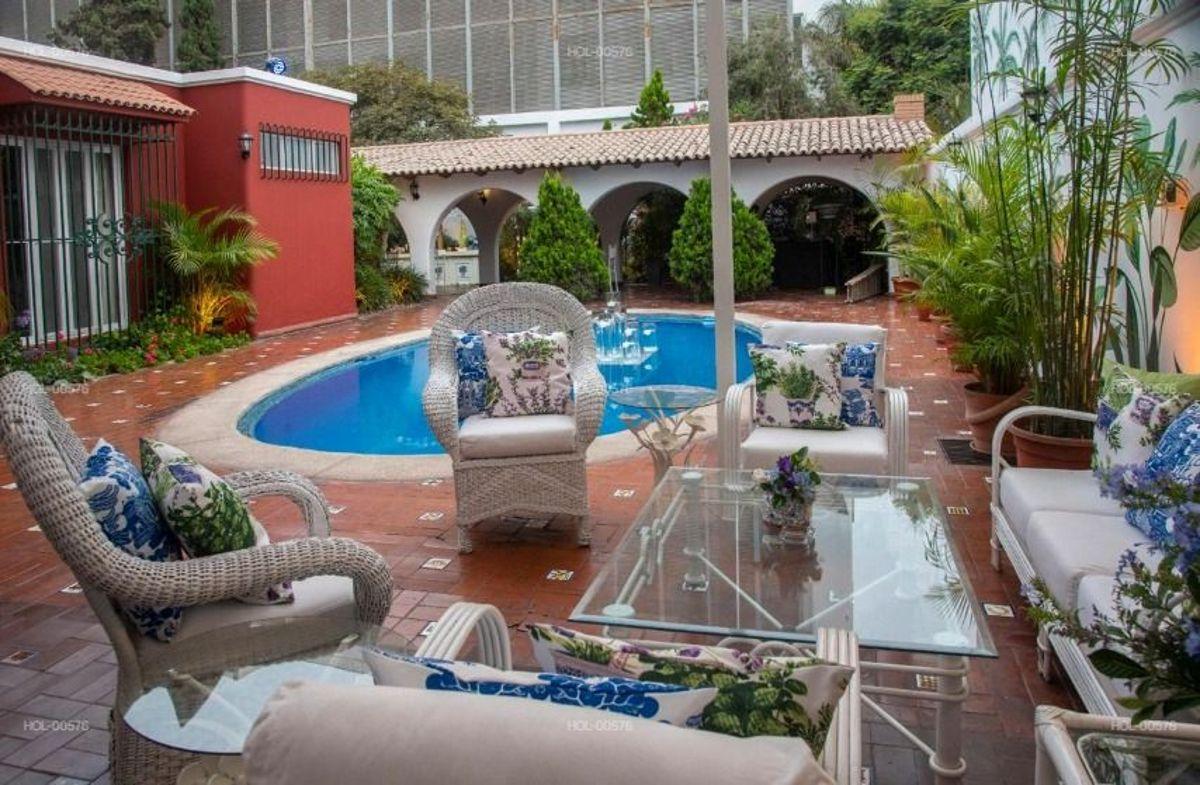 Vta Surco Av Circunvalación Golf Los Incas Casa 4d + 3c 1p Piscina Parrilla Jardines