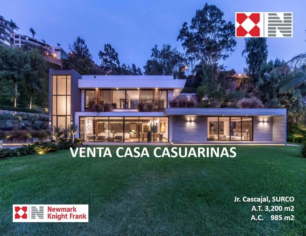 Venta Casa Casuarinas - Jr. Cascajal - A. T. 3, 200 m²