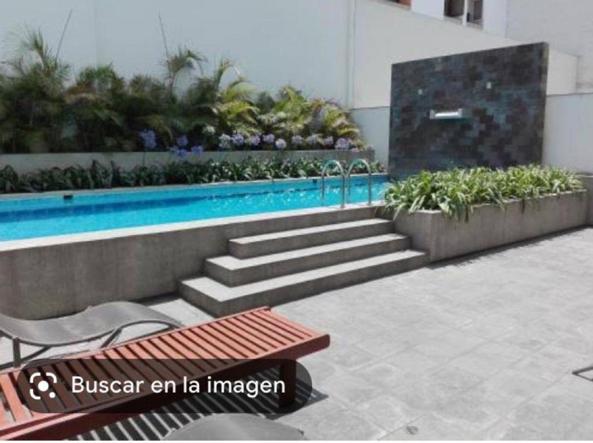 Apartamento en Barranco con Muebles y Línea Blanca; Edificio con Piscina - 1 Dormitorio