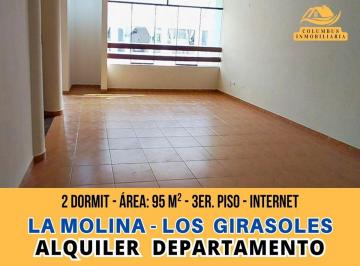 Alquiler La Molina Los Girasoles - Departamento de 2 Dormitorios con Internet