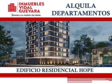 Alquiler Dpto de 57.50 m² 02 Dormit / Edificio Hope - La Victoria