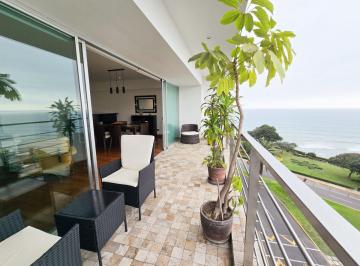 Alquiler Exclusivo Departamento Vista Al Mar. Amoblado. Malecon Miraflores