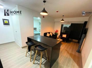Departamento Amoblado en Alquiler en Miraflores – 2 Dormitorios / a 2 Cuadras del Malecón