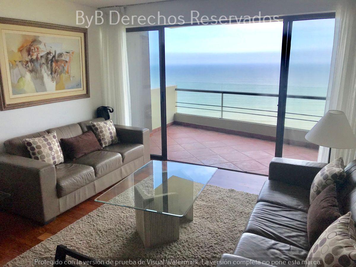 Lindo Departamento de 3 Dormitorios con Vista Al Mar en Miraflores