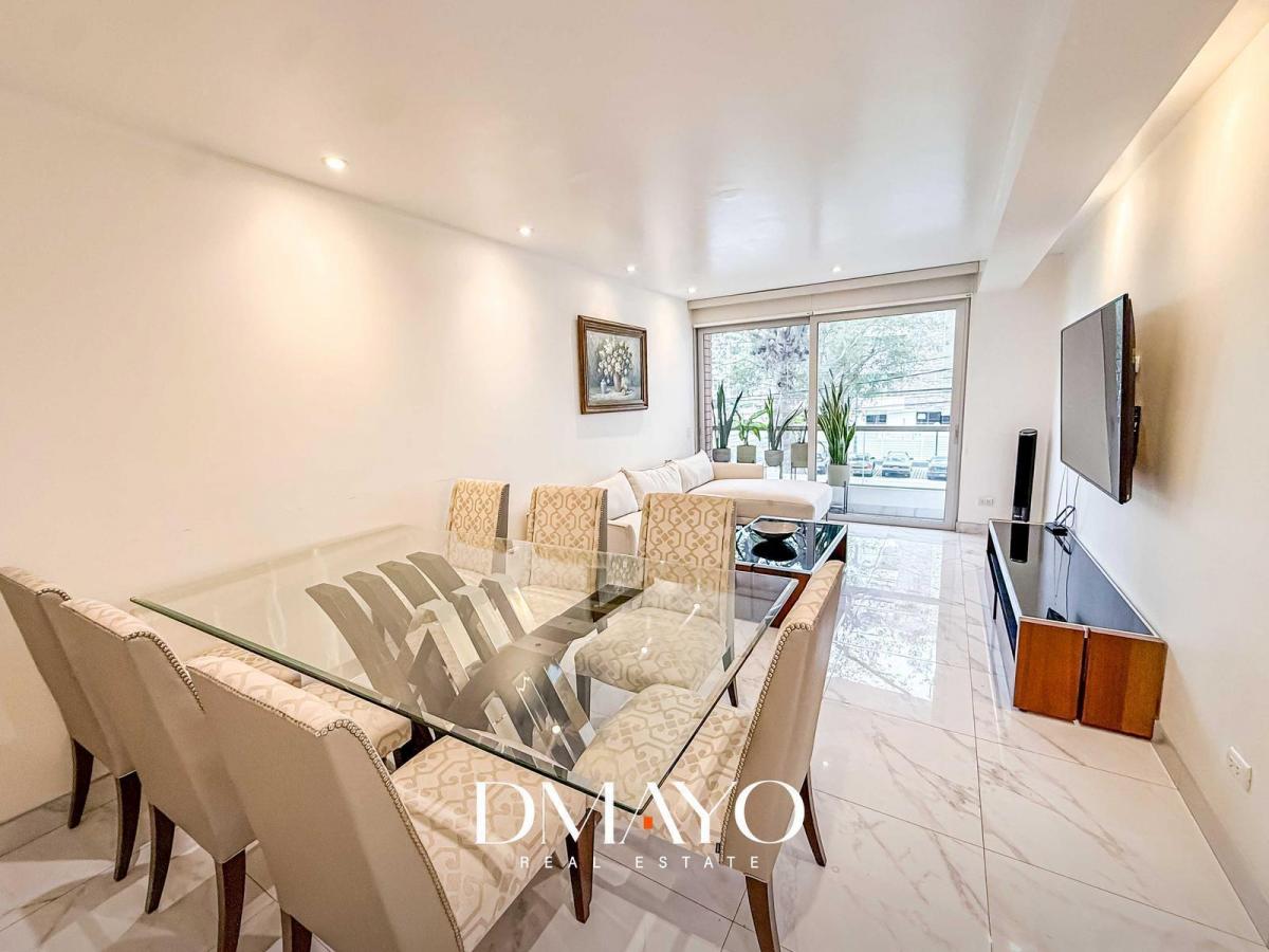 Departamento en alquiler en Miraflores - 121 m², 2 dormitorios