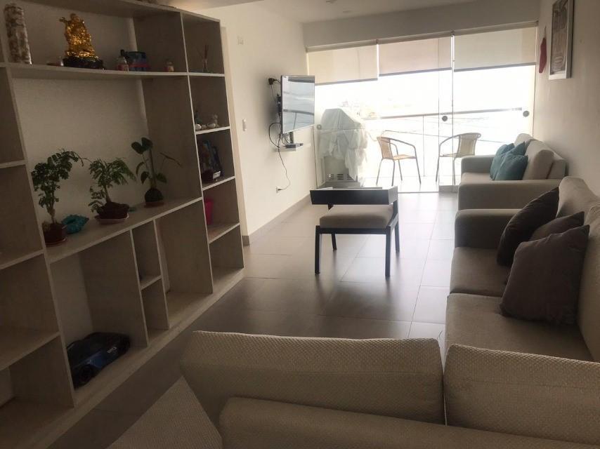 Alquilo Lindo Dpto Frente Al Mar, en Av Playa Caballeros, Piso 3, Punta Hermosa
