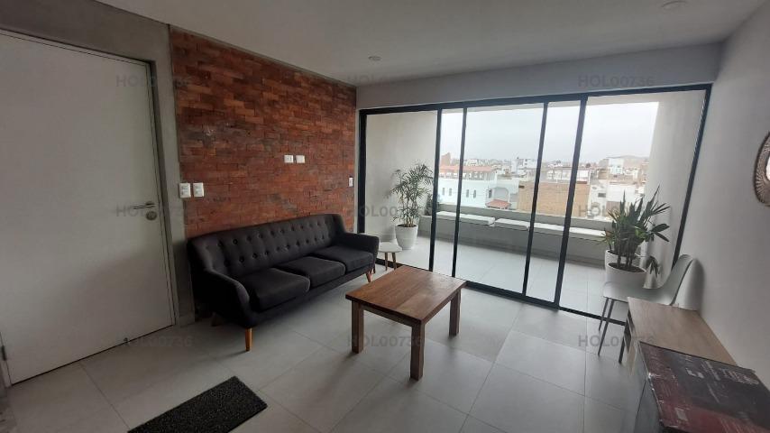 Alquilo Lindo Departamento Flat en Calle Corrientes por Temporada N 1, Piso 4, Urb. San Bartolo