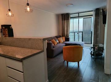 Alquiler de Departamento Full Amoblado de un Dormitorio, en Moderno Edificio con Areas Sociales