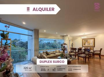 Alquiler Exclusivo Dúplex Totalmente Amoblado - 320 m² - 160 m² X Piso