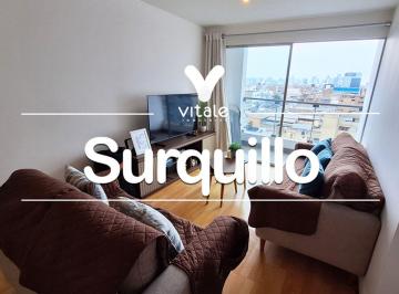 Departamento Semi Equipado de 3 Dormitorios en Surquillo | Balcón, Cochera y Excelente Ubicación