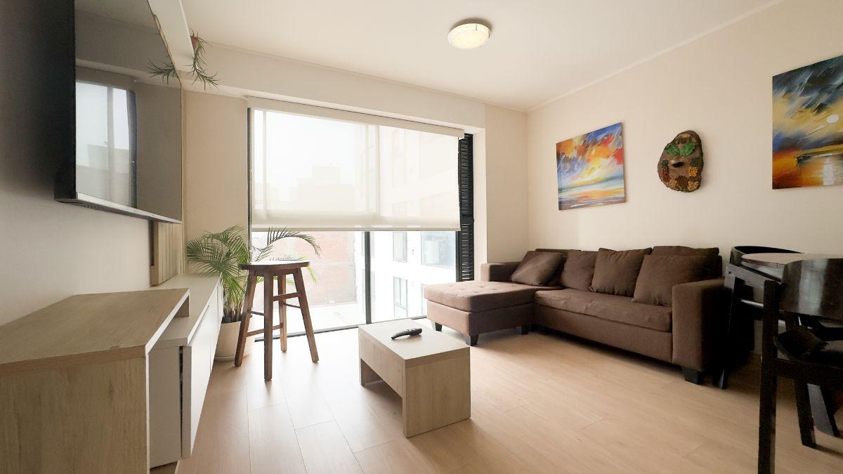 Barranco | 40 m² | 1 Dormitorio | Vista Interna | Áreas Comunes Completas |