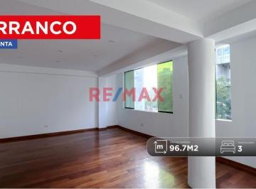 Departamento en venta en Barranco - 96 m², 3 dormitorios