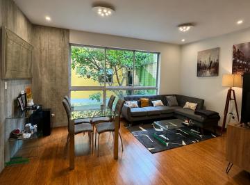 Flat Amoblado 67 m² Barranco /arquitectura Moderna y Diseño Funcional | con Cochera y Depósito