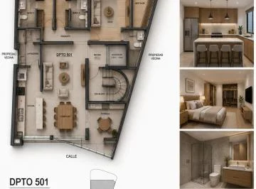 Departamento en venta en Cayma - 172 m², 3 dormitorios