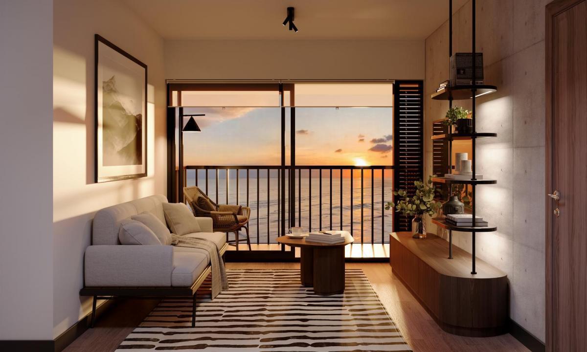 Vive Frente Al Mar en un Depa de 1 Dormitorio Ubicado en Zona Residencial