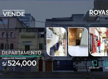 Entidad Financiera Vende Departamento en Gamarra - La Victoria - 910