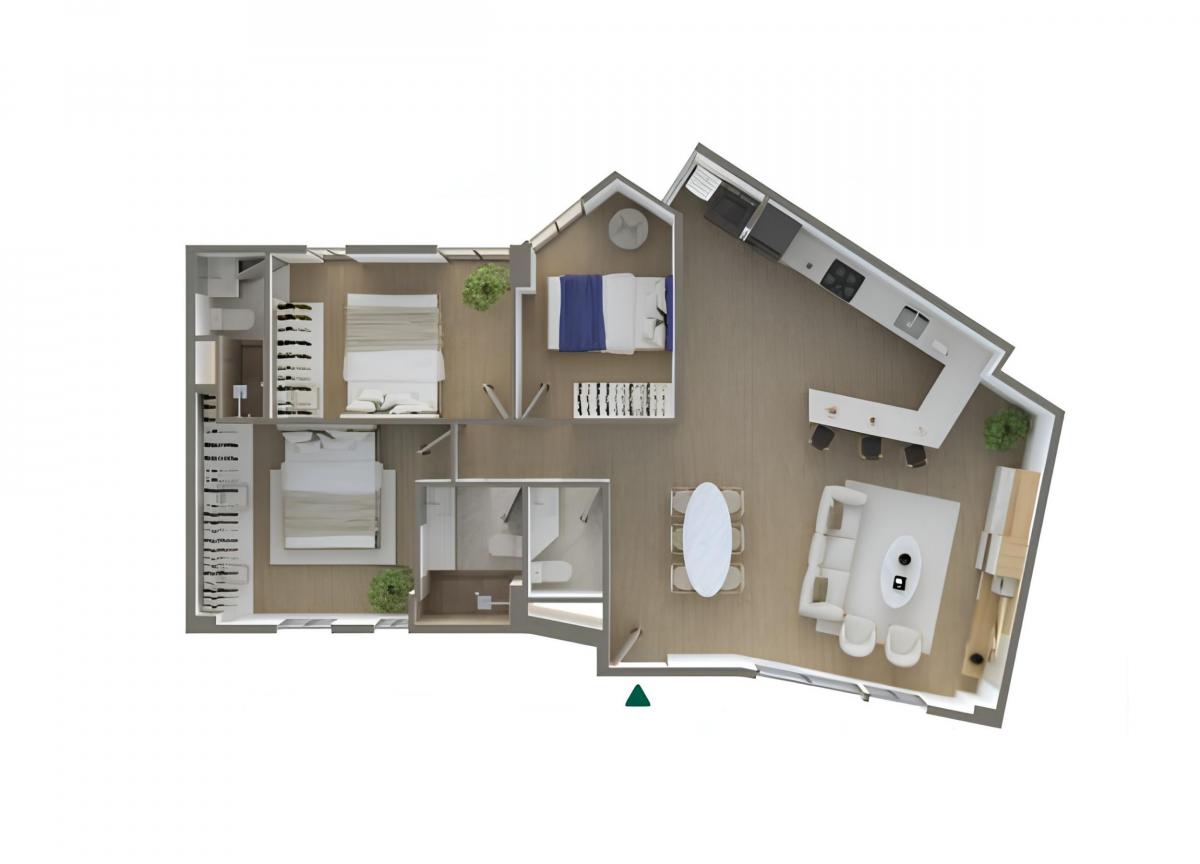 Departamento de Estreno 3 Dorm. y 102 m² en Cercado de Lima | en Construcción