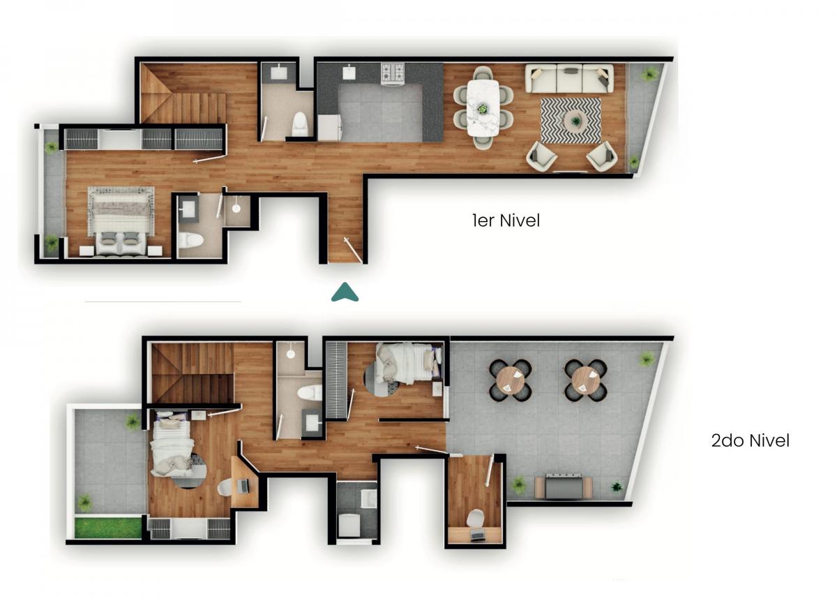 Dúplex de Estreno 3 Dorm. y 151.21 m² en Lince | Entrega Inmediata