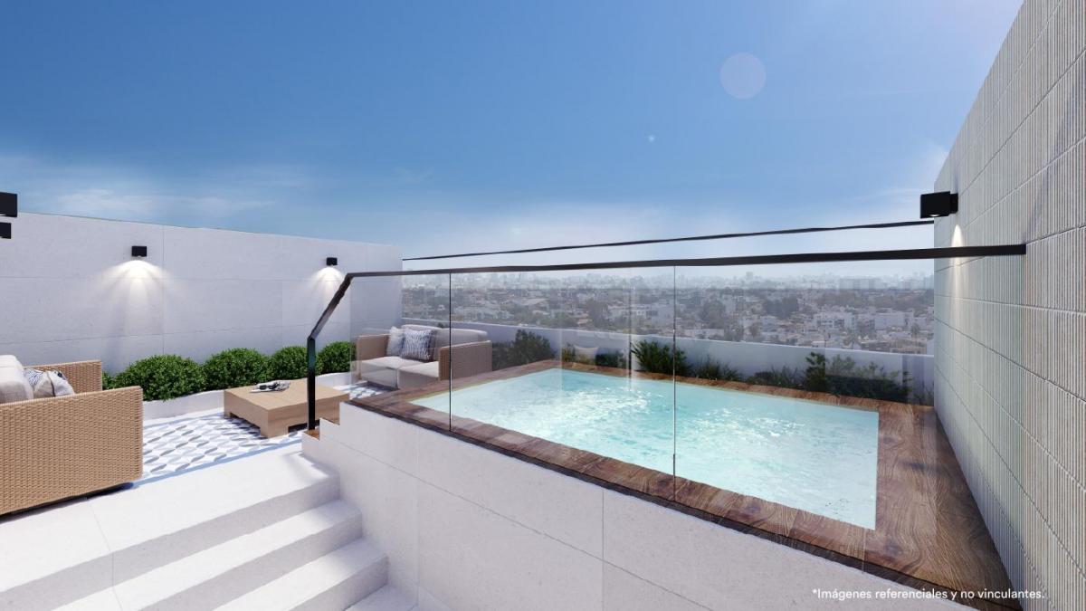 Departamento en venta en Lince - 59 m², 1 dormitorios