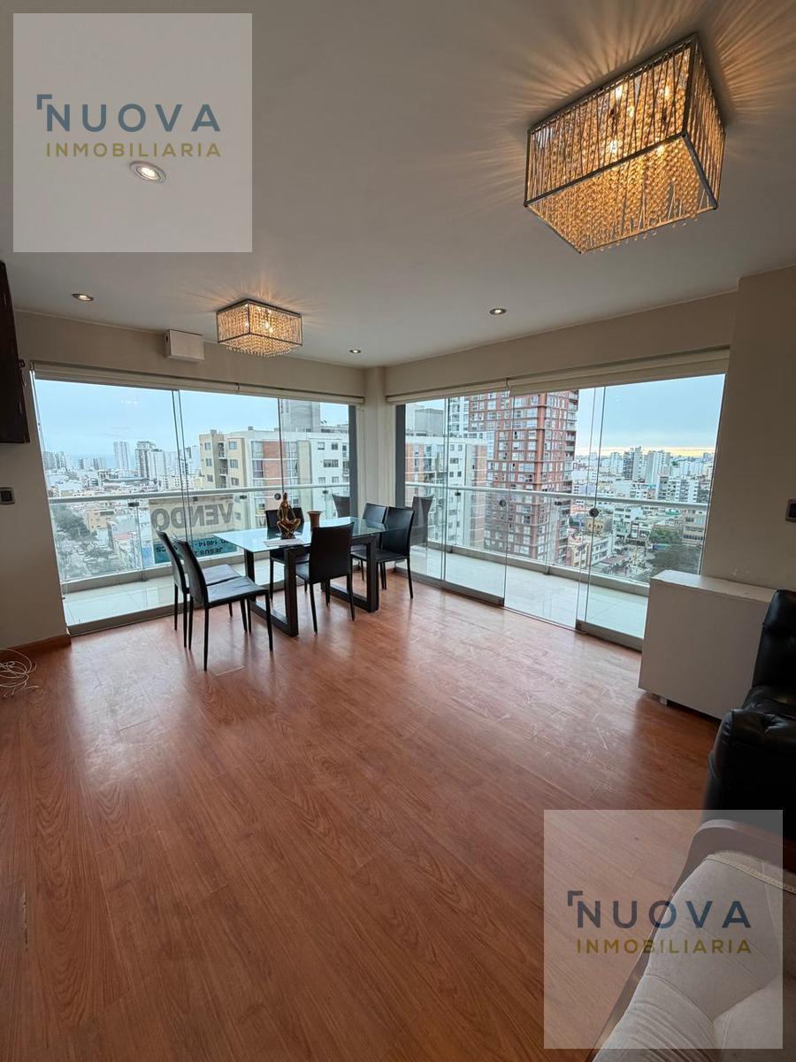 Departamento en venta en Magdalena del Mar - 110 m², 3 dormitorios